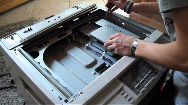 Các bước điều chỉnh mực máy photocopy